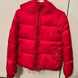 American Eagle hooded puffer jacket